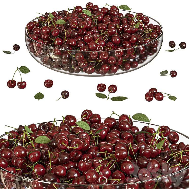 cherry dish 3D Model