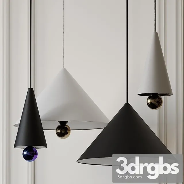 Cherrypendant by petite friture 3D Model Free