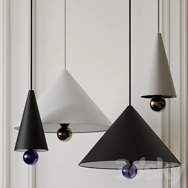 Cherrypendant By Petite Friture 3D Model