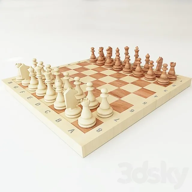 chess 3D Model