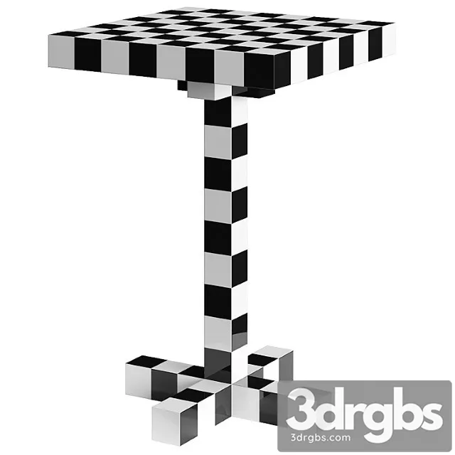 Chess Table By Moooi 3D Model Free