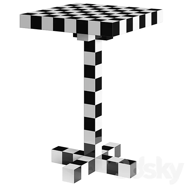 Chess Table by Moooi 3D Model