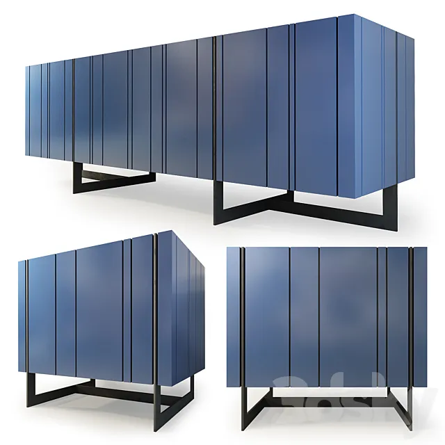 Chest and drawer Olsen. Sideboard nightstand by Werby 3DModel