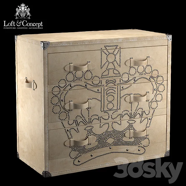 CHEST ANDREW MARTIN 3D Model