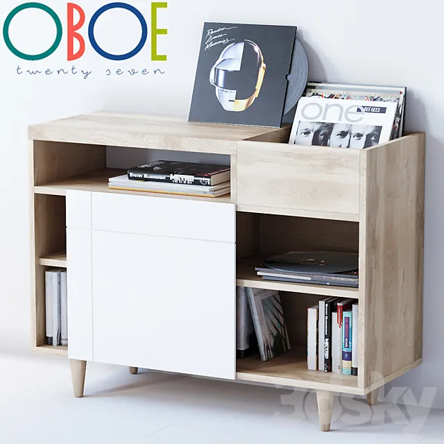 Chest Bajo Cruz 3D Model