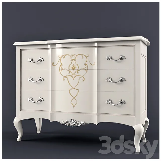 Chest CASA BELLA 3D Model