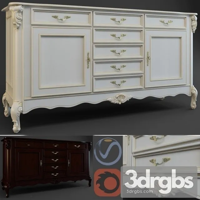 Chest Cavio Benedetta 3D Model Free