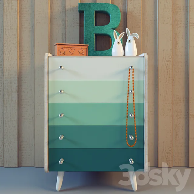 Chest Children 3DModel