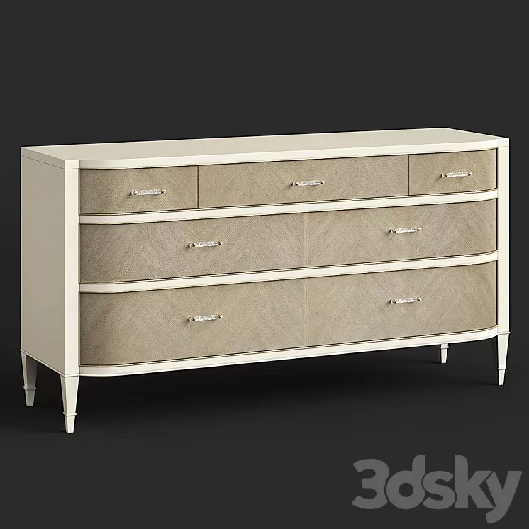 Chest Dress For Success Caracole 3D Model