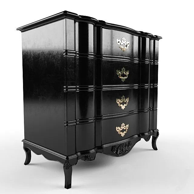 Chest Eichholtz Commode Bohemien 3D Model