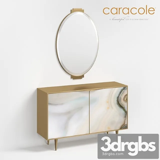 Chest extrav-agate and mirror self portrait saracole 2 3D Model Free