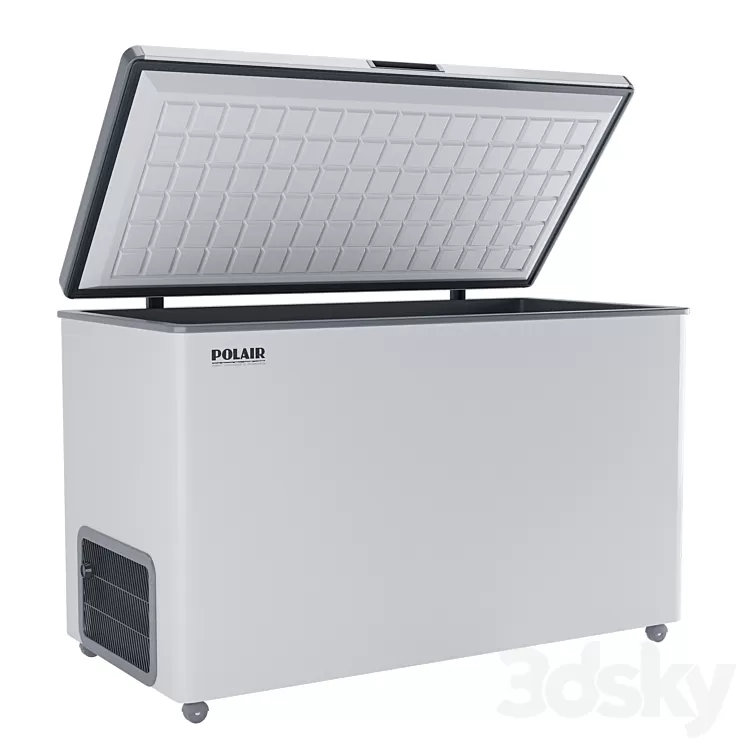 Chest freezer POLAIR SF140 3D Model Free
