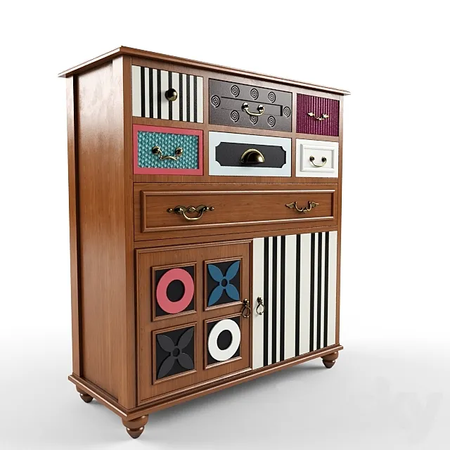 Chest "Gouache" 3DModel