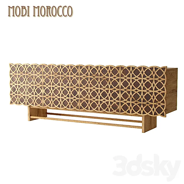 Chest Mobi Morocco 3D Model