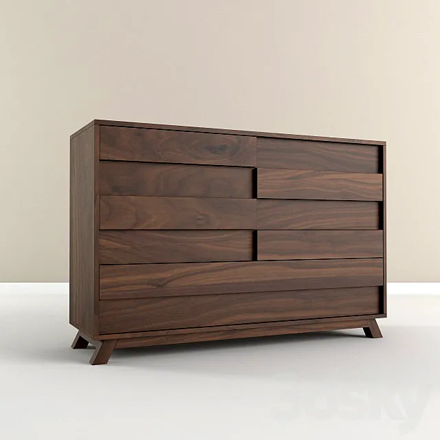 Chest Of Drawer 01 3DModel