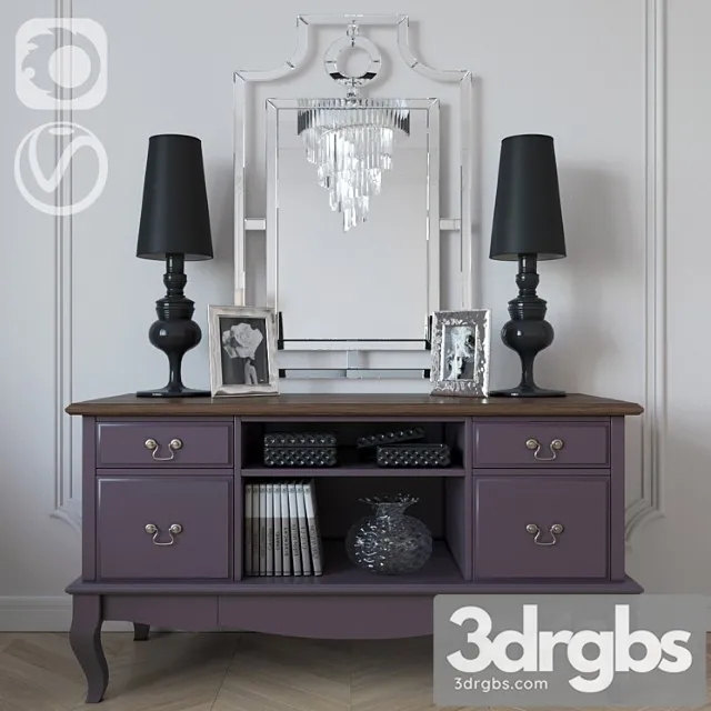 Chest Of Drawers 25 3D Model Free