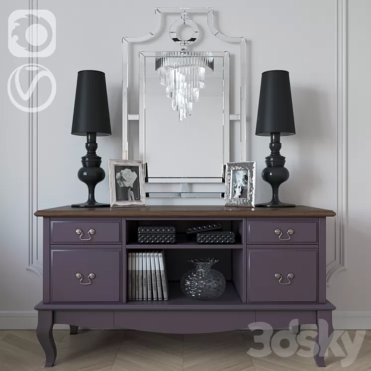 Chest of drawers 3D Model