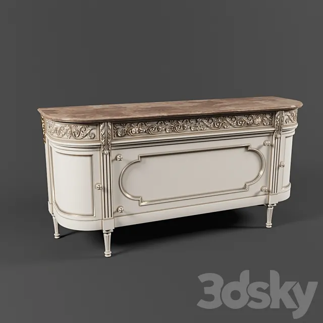 chest of drawers 3D Model