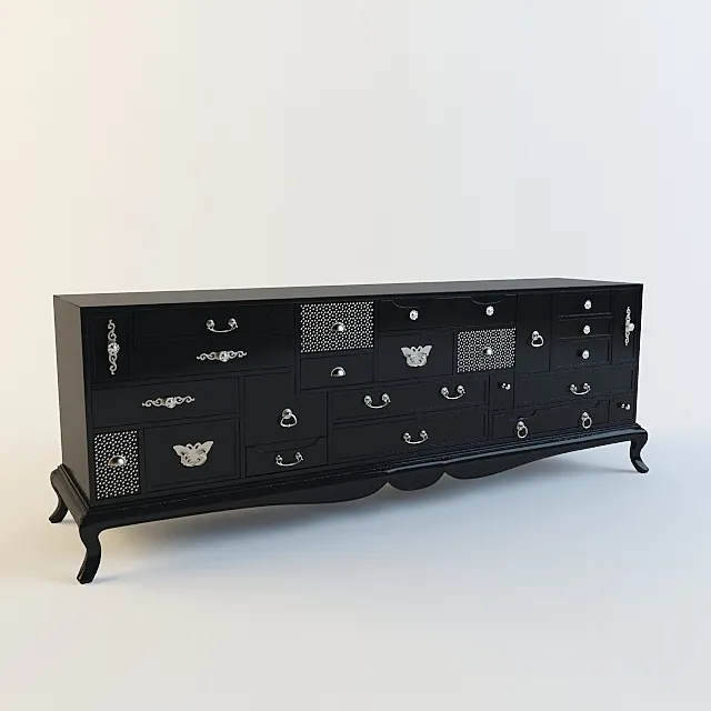 chest of drawers 3D Model