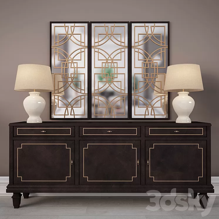 Chest of drawers 3D Model