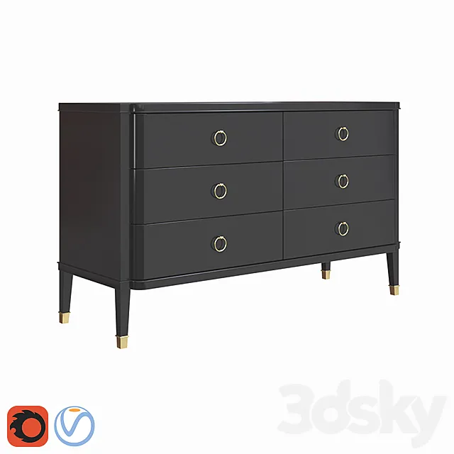 Chest of drawers 3DModel