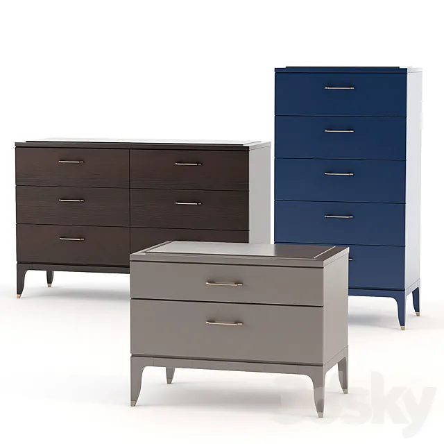 Chest of drawers and sideboard SELVA DELANO 3DModel