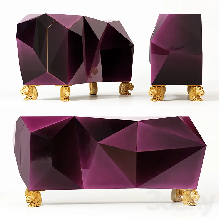 Chest of drawers Boca Do Lobo by Covet Lounge 3D Model Free