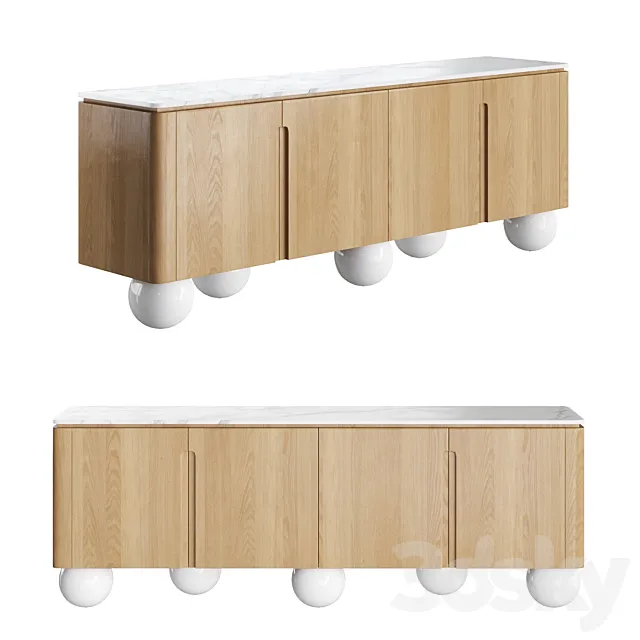 Chest of drawers City 3D Model