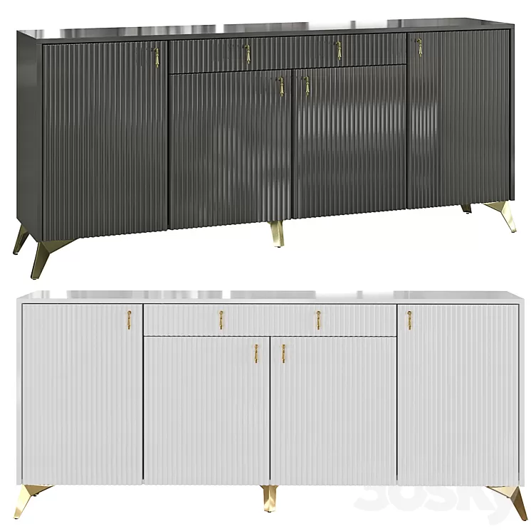 Chest of drawers Creative 3D Model Free