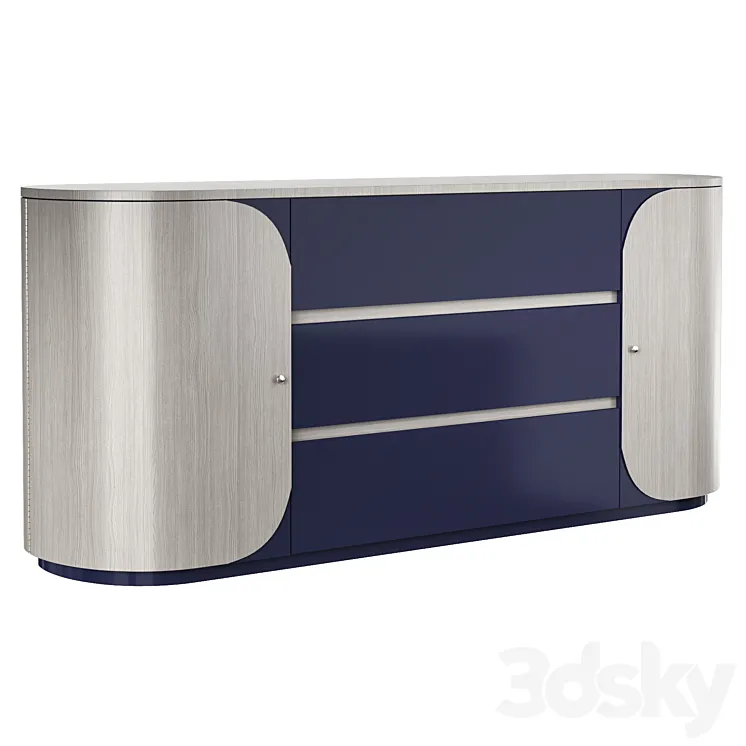 Chest of drawers Da Vita Dresser Caracole 3D Model Free