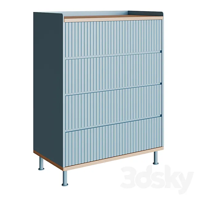 Chest of drawers Ebro 3D Model