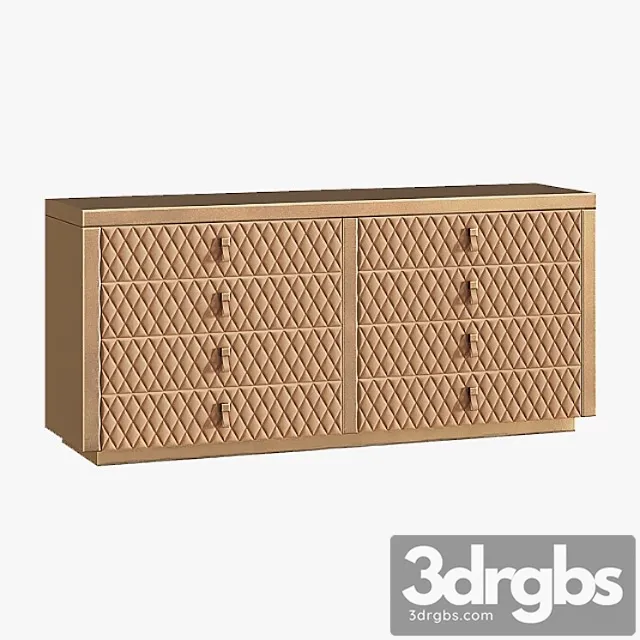 Chest of drawers envy dv home 2 3D Model Free