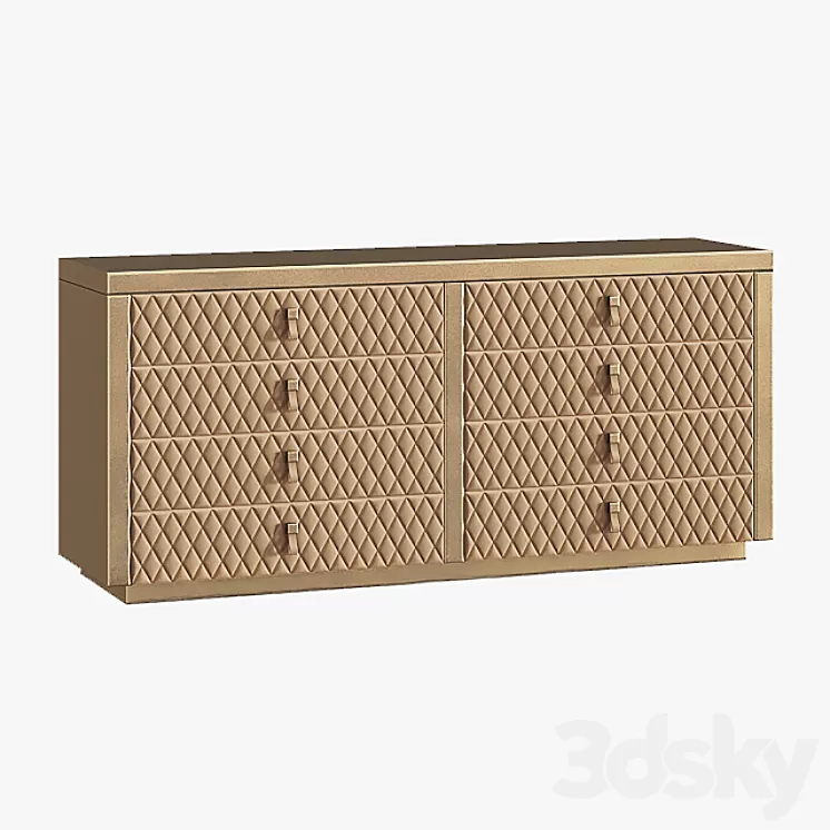 Chest of drawers Envy DV Home 3D Model