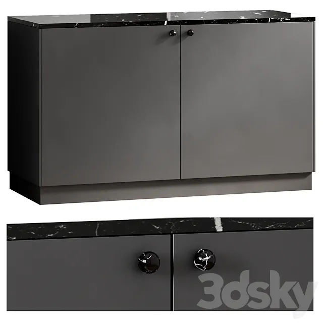 Chest of drawers Eva 3D Model