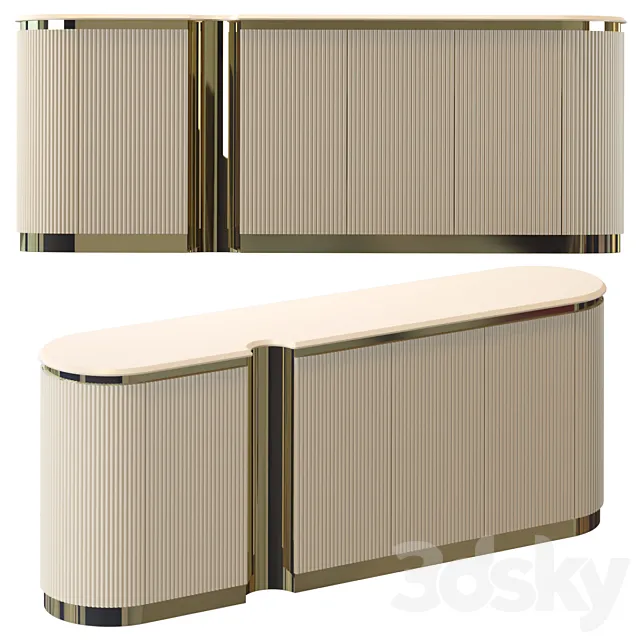 Chest of drawers Gucci 3D Model