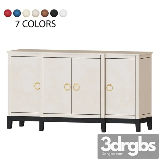 Chest of drawers iris luluspace 2 3D Model Free