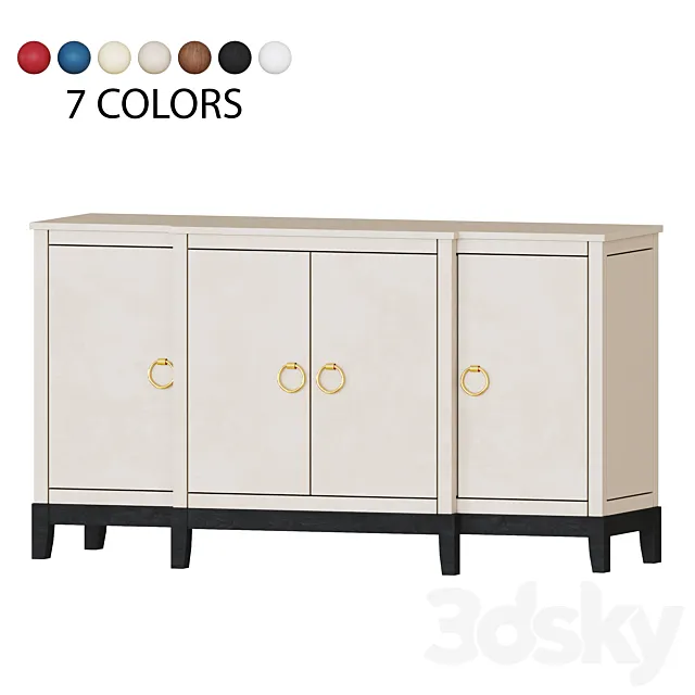 Chest of drawers Iris Luluspace 3D Model