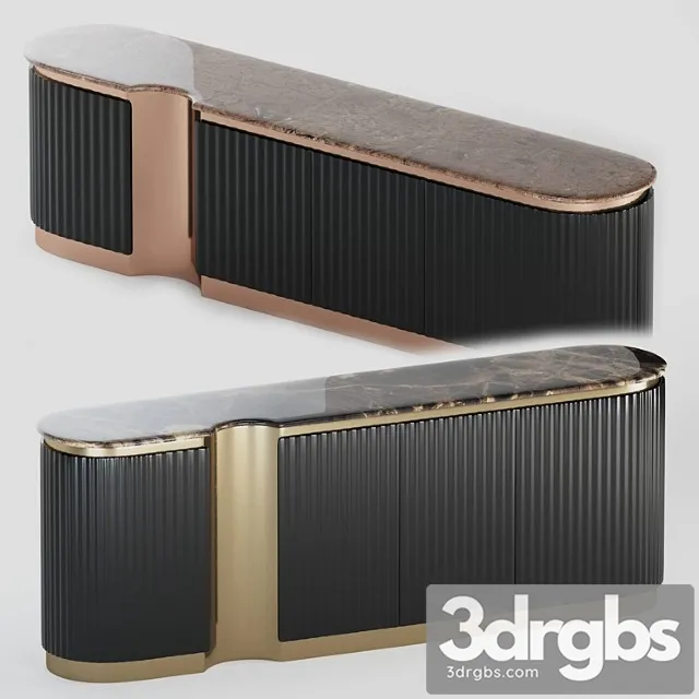 Chest of Drawers Leonardo 3D Model Free