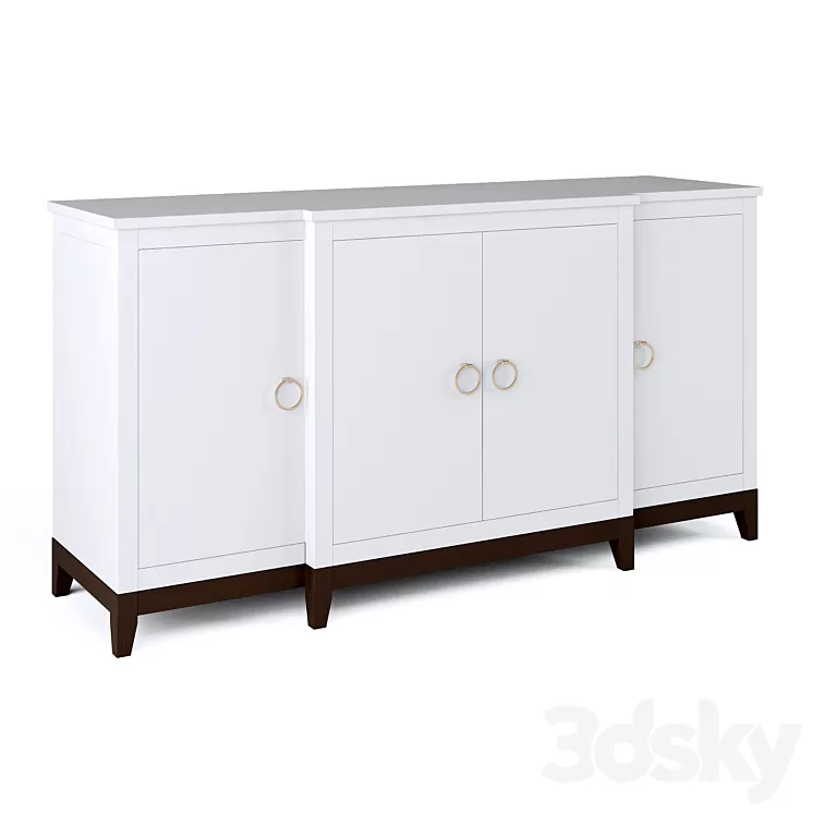 Chest of drawers Lulustore - Iris 3D Model