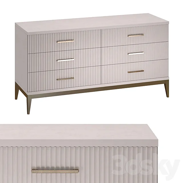 Chest of drawers Melbourne 3D Model
