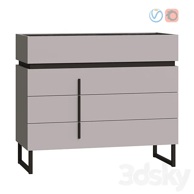 Chest of drawers Milagro Free Download