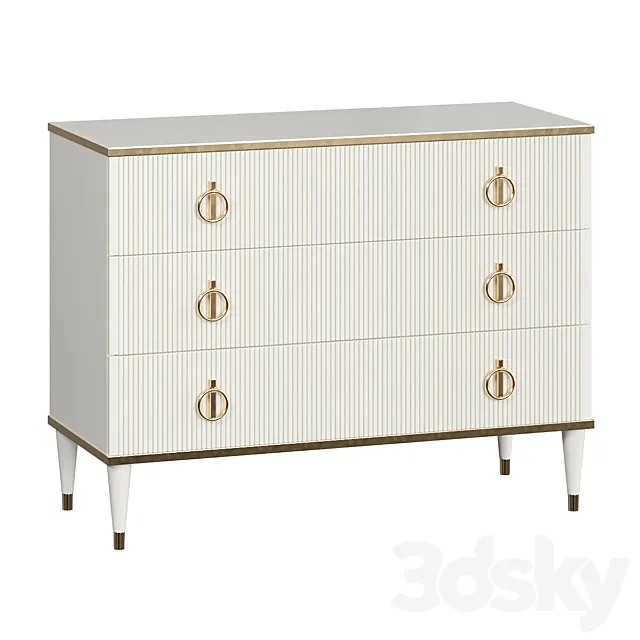 Chest of drawers Rimini Solo 3D Model