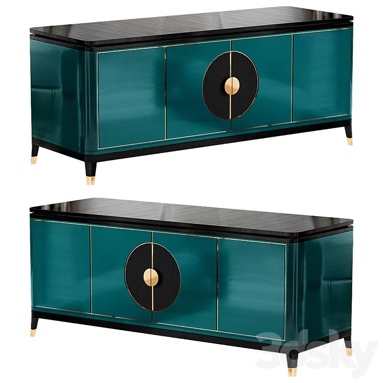 Chest of drawers Seville Frato Interiors 3D Model Free