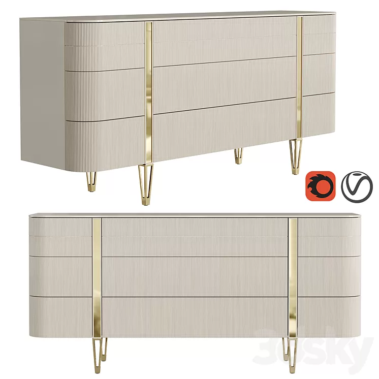 Chest of Love at First Sight 3D Model