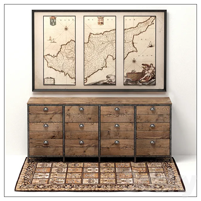 Chest Old Wood 3DModel