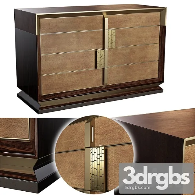 Chest sicis blake chest of drawers 2 3D Model Free
