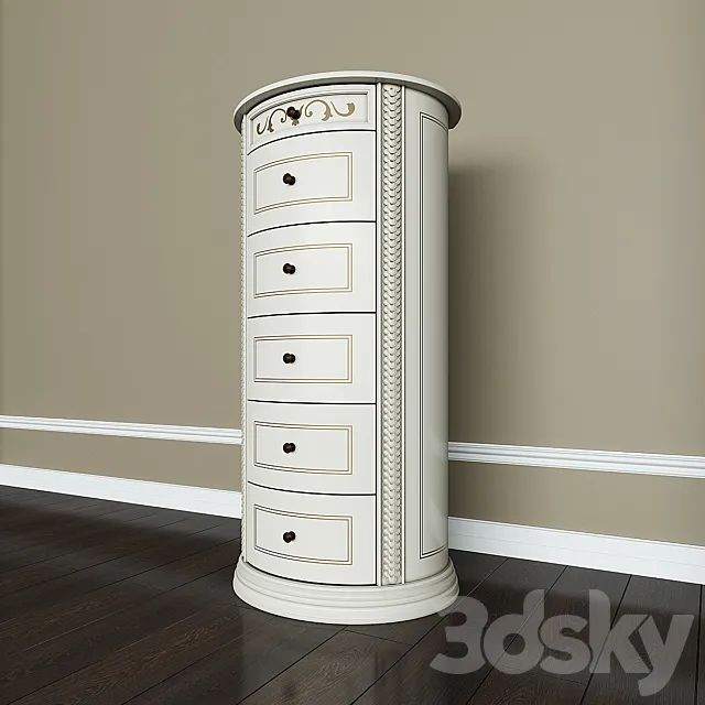 Chest - Siena Avorio 3DModel