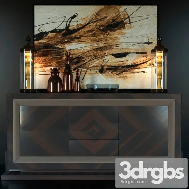 Chest Smania Olimpia 3D Model Free