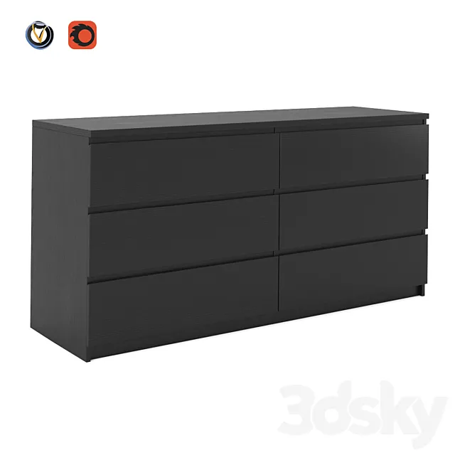 chest_IKEA 3D Model