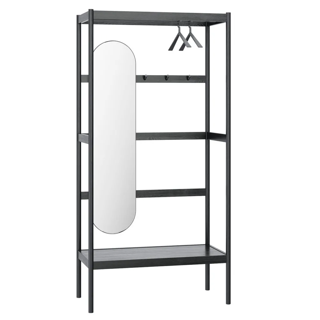 Chester Coat Stand with Mirror by Schonbuch